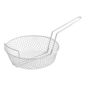 Choice 12" Epoxy-Coated Coarse Mesh Breading Basket with Helper Handle (Copy)